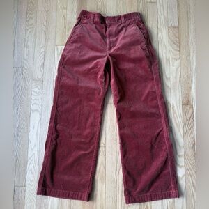 Uniqlo Orange Corduroy Pants